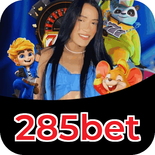 Interface do aplicativo 285bet mostrando jogos disponíveis no iOS e Android
